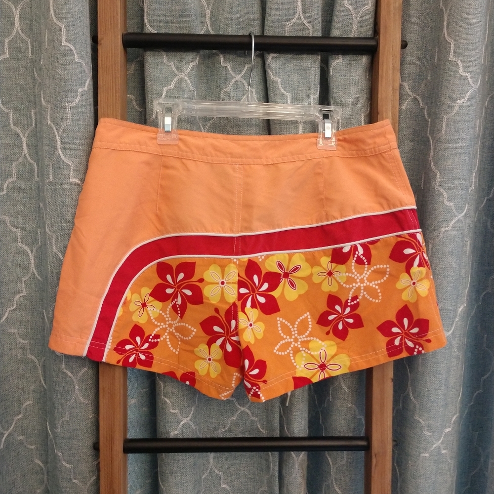 ๐ORANGE HAWAIIAN SWIM SHORT - Picture 4 of 4